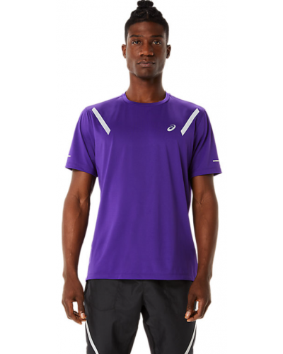 Чоловіча футболка для бігу Asics LITE-SHOW SS TOP (2011C017-500) фіолетовий колір, розмір 2XL