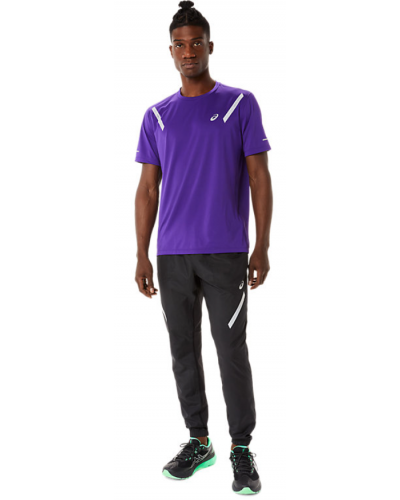 Чоловіча футболка для бігу Asics LITE-SHOW SS TOP (2011C017-500) фіолетовий колір, розмір S