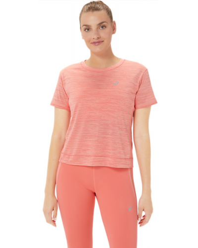 Жіноча футболка для бігу Asics RACE CROP TOP (2012C226-706) кораловий колір, розмір M