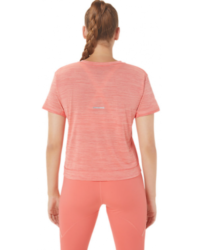 Жіноча футболка для бігу Asics RACE CROP TOP (2012C226-706) кораловий колір, розмір S