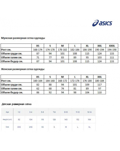 Чоловіча футболка для бігу Asics CORE SS TOP (2011C341-400) синій колір, розмір S