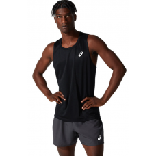 Чоловіча майка для бігу Asics CORE SINGLET (2011C338-002) чорний колір, розмір 2XL