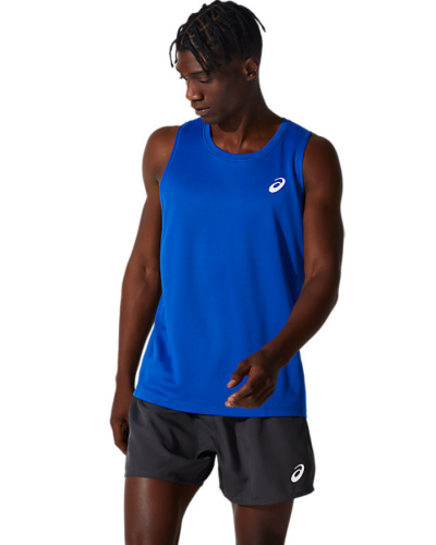 Чоловіча майка для бігу Asics CORE SINGLET (2011C338-403) синій колір, розмір XL