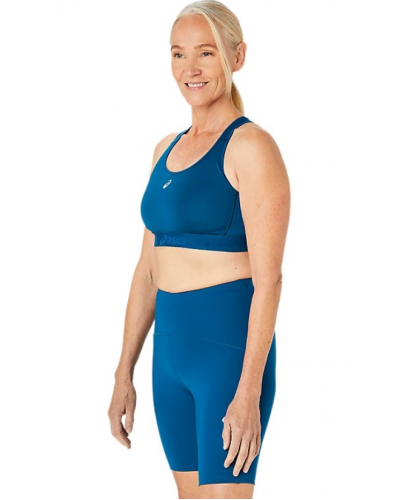 Жіночий топ для бігу Asics ROAD COMPRESSION BRA (2012C995) синій колір, розмір S