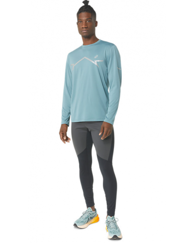 Чоловічий лонгслів для бігу Asics LITE-SHOW LS TOP (2011C951) блакитний колір, розмір M