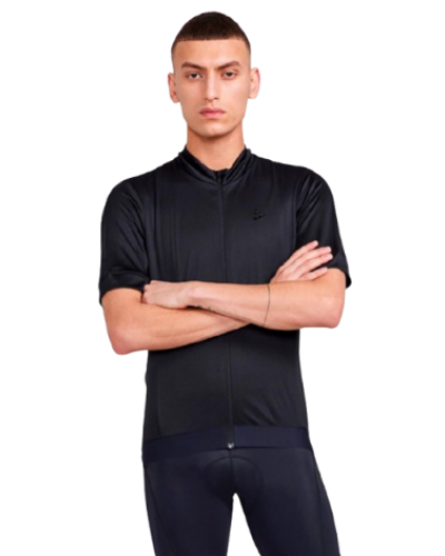 Чоловіче велоджерсі Craft CORE ESSENCE JERSEY REGULAR FIT M BLACK XL (1913163-999000)