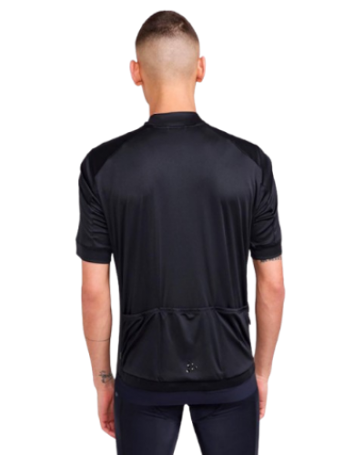 Чоловіче велоджерсі Craft CORE ESSENCE JERSEY REGULAR FIT M BLACK XL (1913163-999000)