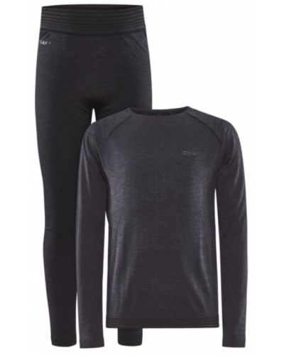 Комплект дитячої термобілизни Craft CORE DRY ACTIVE COMFORT SET JR BLACK 158/164 (1914111-999000)