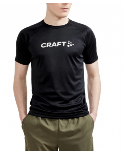 Чоловіча футболка для бігу Craft CORE UNIFY LOGO TEE M (1911786-999000)