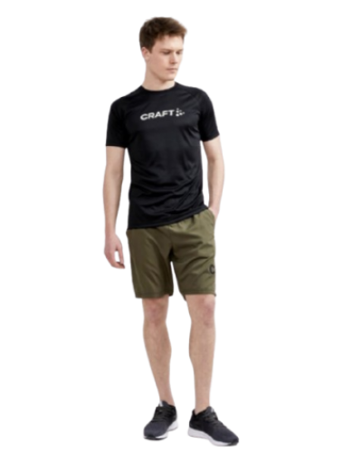 Чоловіча футболка для бігу Craft CORE UNIFY LOGO TEE M (1911786-999000)