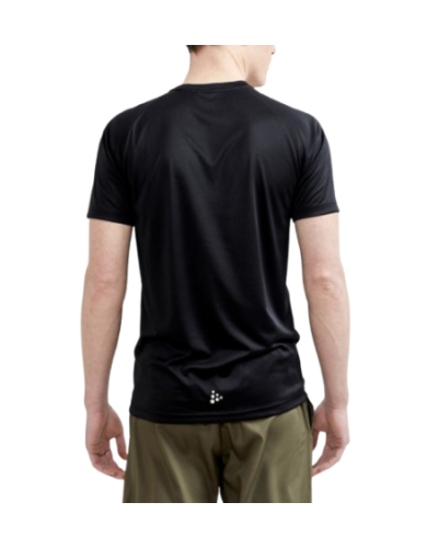 Чоловіча футболка для бігу Craft CORE UNIFY LOGO TEE M (1911786-999000)