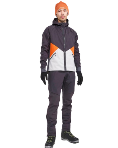 Чоловіча спортивна куртка для бігу Craft GLIDE HOOD JKT M (1909588-992580)
