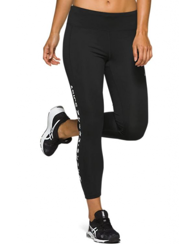 Жіночі тайтси для бігу Asics KATAKANA CROP TIGHT (2012A946-002) чорний колір, розмір XS