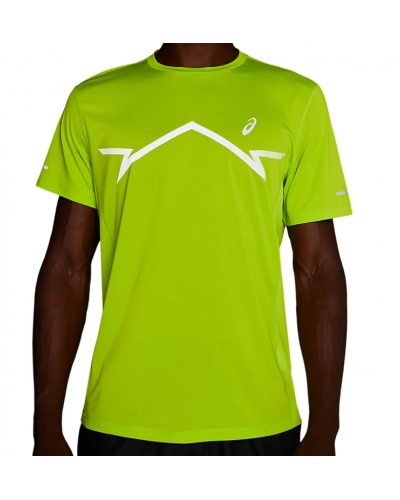 Чоловіча футболка для бігу Asics LITE-SHOW SS TOP (2011C753-300) жовтий колір, розмір XL