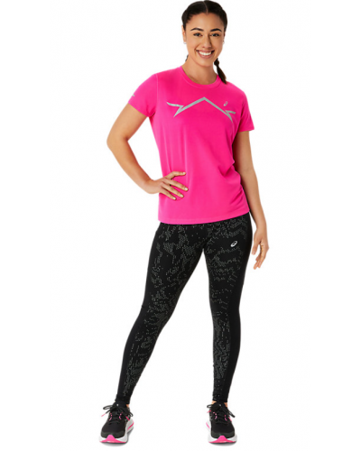 Жіноча футболка для бігу Asics LITE-SHOW SS TOP (2012C938) розовий колір, розмір XS