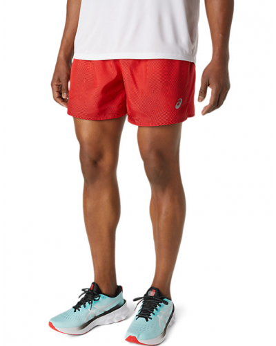 Чоловічі шорти для бігу Asics KASANE SHORT (2011C013-600) червоний колір, розмір S