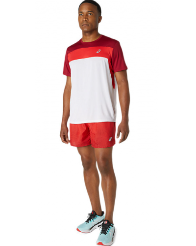 Чоловічі шорти для бігу Asics KASANE SHORT (2011C013-600) червоний колір, розмір S