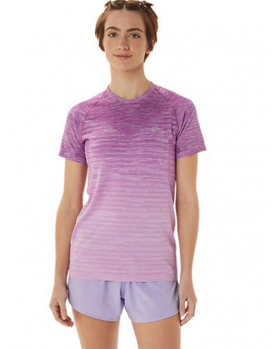 Жіноча футболка для бігу Asics SEAMLESS SS TOP (2012C385-502) фіолетовий колір, розмір S