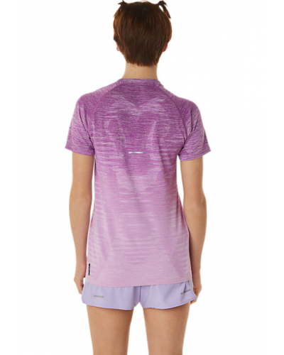 Жіноча футболка для бігу Asics SEAMLESS SS TOP (2012C385-502) фіолетовий колір, розмір XS