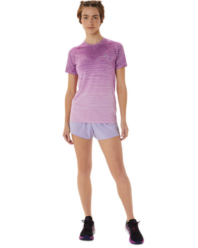 Жіноча футболка для бігу Asics SEAMLESS SS TOP (2012C385-502) фіолетовий колір, розмір XS