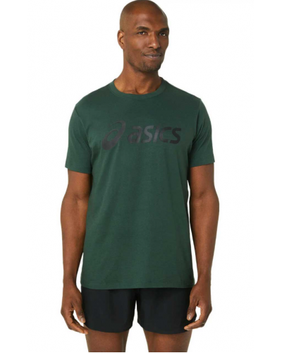 Чоловіча футболка для бігу Asics ASICS BIG LOGO TEE (2031A978-306) зелений колір, розмір S