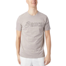 Чоловіча футболка для бігу Asics ASICS LOGO SS TEE (2031E188) сірий колір, розмір L