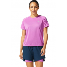 Жіноча футболка для бігу Asics ICON SS TOP (2012B044-500) фіолетовий колір, розмір XS