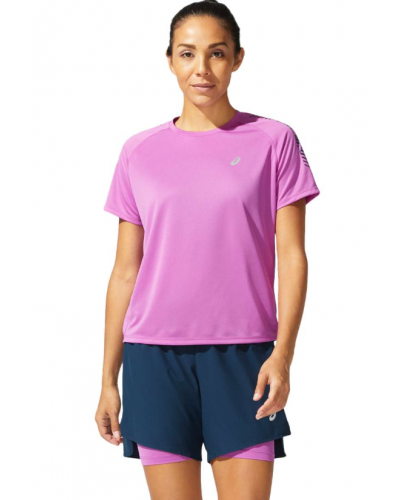 Жіноча футболка для бігу Asics ICON SS TOP (2012B044-500) фіолетовий колір, розмір XS