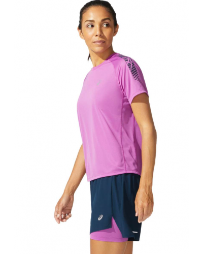 Жіноча футболка для бігу Asics ICON SS TOP (2012B044-500) фіолетовий колір, розмір XS