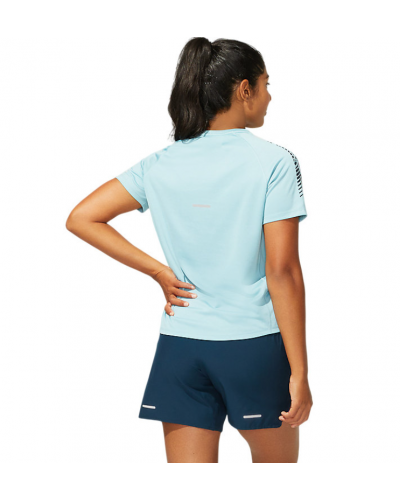 Жіноча футболка для бігу Asics ICON SS TOP (2012B044-405) блакитний колір, розмір S