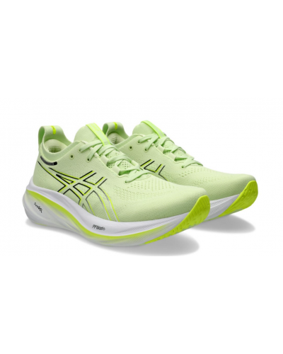 Чоловічі кросівки для бігу Asics GEL-NIMBUS 26 (1011B794-301) зелений колір, розмір 40.5