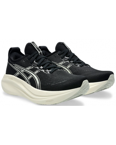 Чоловічі кросівки для бігу Asics GEL-NIMBUS 27 (1011B958-002) чорний колір, розмір 41.5