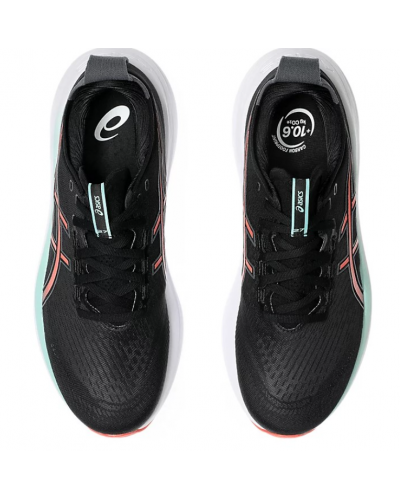 Чоловічі кросівки для бігу Asics GEL-NIMBUS 27 (1011B958-004) чорний колір, розмір 40.5