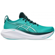 Чоловічі кросівки для бігу Asics GEL-NIMBUS 27 (1011B958-400) бірюзовий колір, розмір 46.5