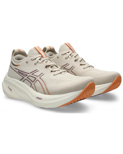 Жіночі кросівки для бігу Asics GEL-NIMBUS 26 (1012B601-250) бежевий колір, розмір 37