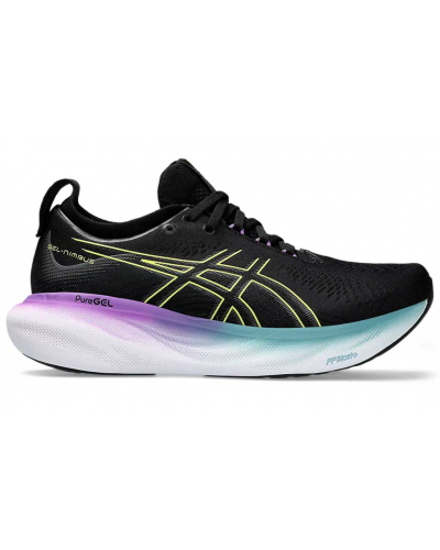 Жіночі кросівки для бігу Asics GEL-NIMBUS 25 (1012B356-004) чорний колір, розмір 37.5