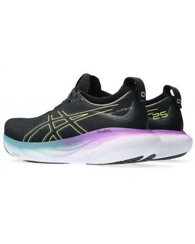 Жіночі кросівки для бігу Asics GEL-NIMBUS 25 (1012B356-004) чорний колір, розмір 37.5