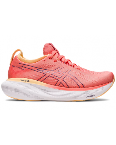 Жіночі кросівки для бігу Asics GEL-NIMBUS 25 (1012B356-700) кораловий колір, розмір 38