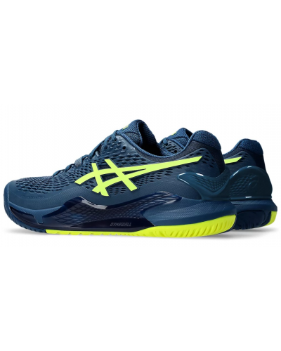 Чоловічі кросівки для тенісу Asics GEL-RESOLUTION 9 (1041A330-404) синій колір, розмір 40.5