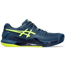 Чоловічі кросівки для тенісу Asics GEL-RESOLUTION 9 CLAY  (1041A375-404) синій колір, розмір 46.5