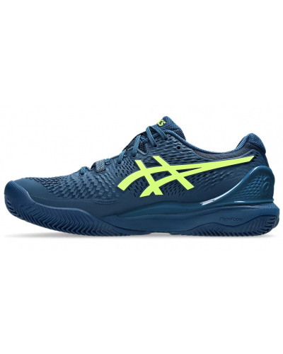 Чоловічі кросівки для тенісу Asics GEL-RESOLUTION 9 CLAY (1041A375-404) синій колір, розмір 46.5