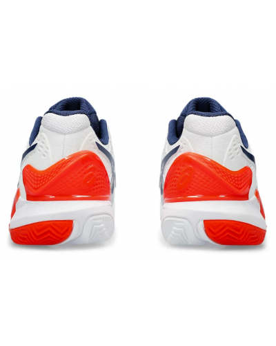 Чоловічі кросівки для тенісу Asics GEL-RESOLUTION 9 CLAY (1041A375) білий колір, розмір 47