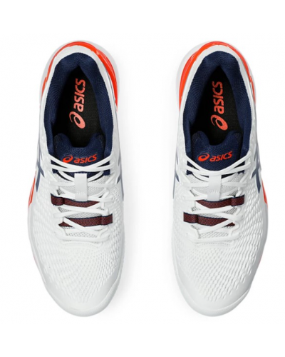 Чоловічі кросівки для тенісу Asics GEL-RESOLUTION 9 CLAY (1041A375) білий колір, розмір 47