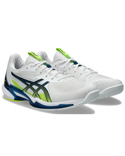 Чоловічі кросівки для тенісу Asics SOLUTION SPEED FF 3 (1041A438-102) білий колір, розмір 46.5