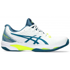 Чоловічі кросівки для тенісу Asics SOLUTION SPEED FF 2 CLAY  (1041A187-102) білий колір, розмір 47