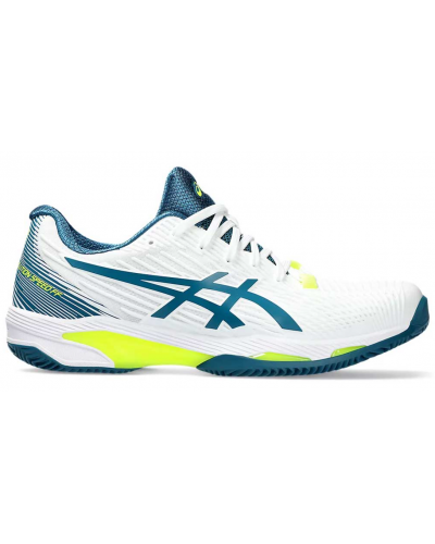 Чоловічі кросівки для тенісу Asics SOLUTION SPEED FF 2 CLAY (1041A187-102) білий колір, розмір 47