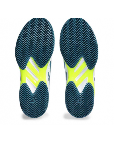 Чоловічі кросівки для тенісу Asics SOLUTION SPEED FF 2 CLAY (1041A187-102) білий колір, розмір 45