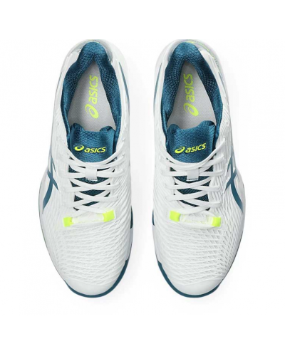 Чоловічі кросівки для тенісу Asics SOLUTION SPEED FF 2 CLAY (1041A187-102) білий колір, розмір 47