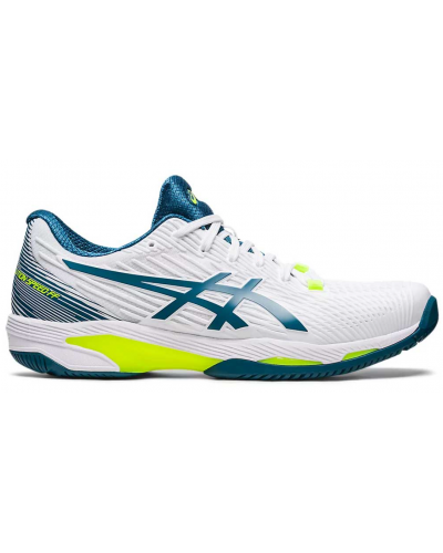 Чоловічі кросівки для тенісу Asics SOLUTION SPEED FF 2 (1041A182-102) білий колір, розмір 46.5