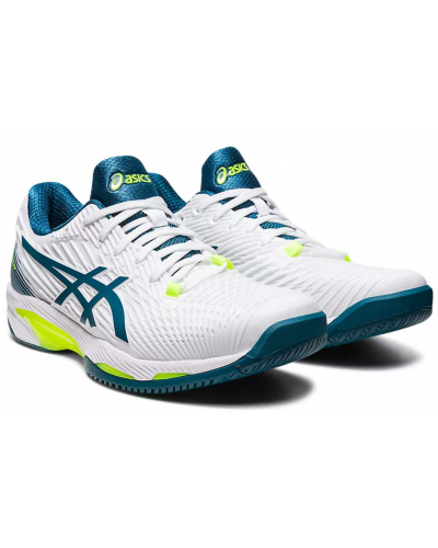 Чоловічі кросівки для тенісу Asics SOLUTION SPEED FF 2 (1041A182-102) білий колір, розмір 40.5